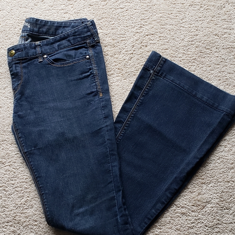 Express womens flare leg jeans